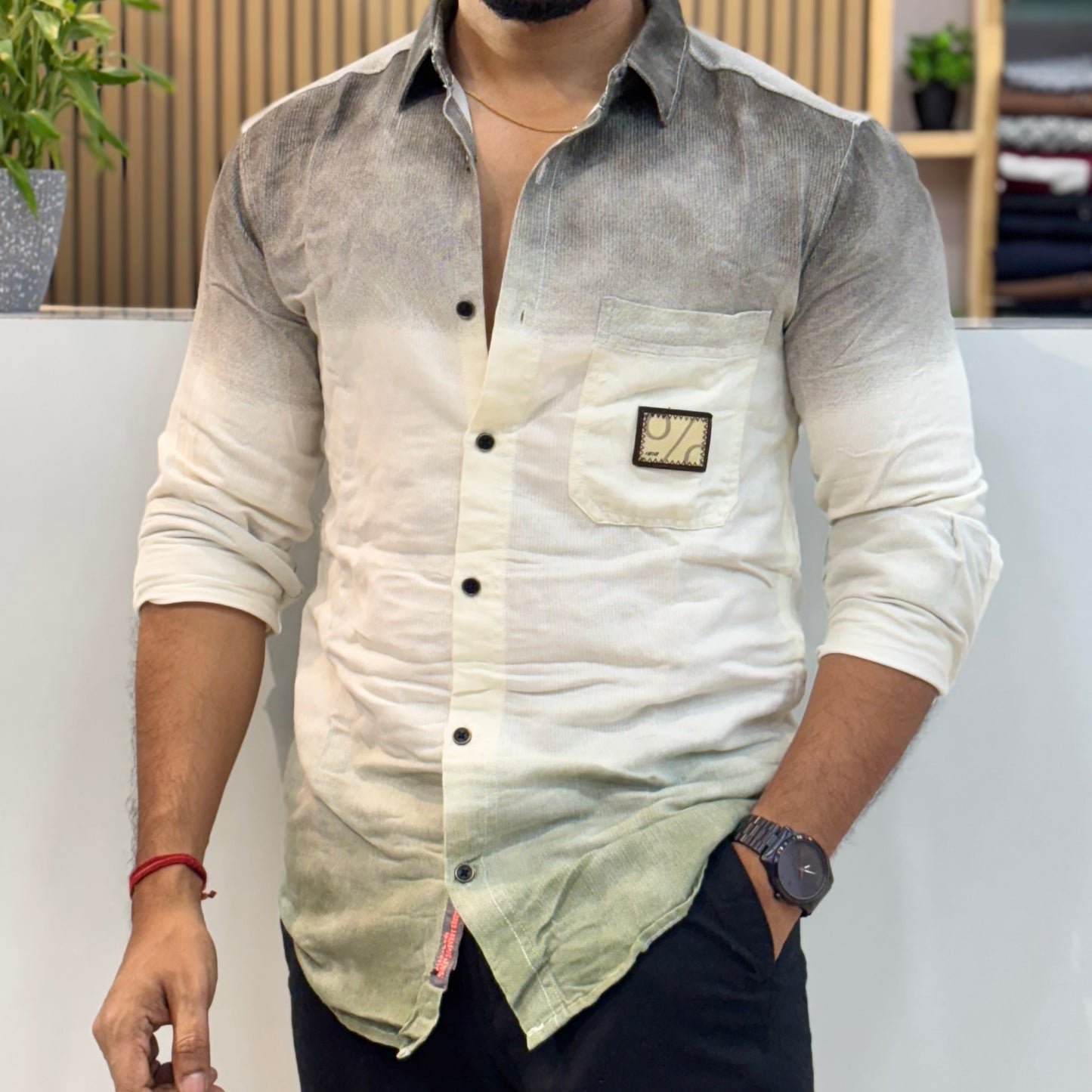 Casual Dyed Shirt