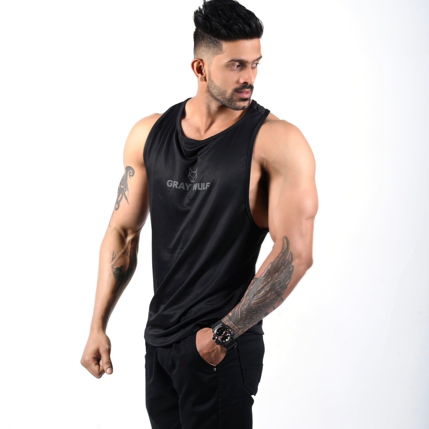Training Gray Wulf Stringer Black