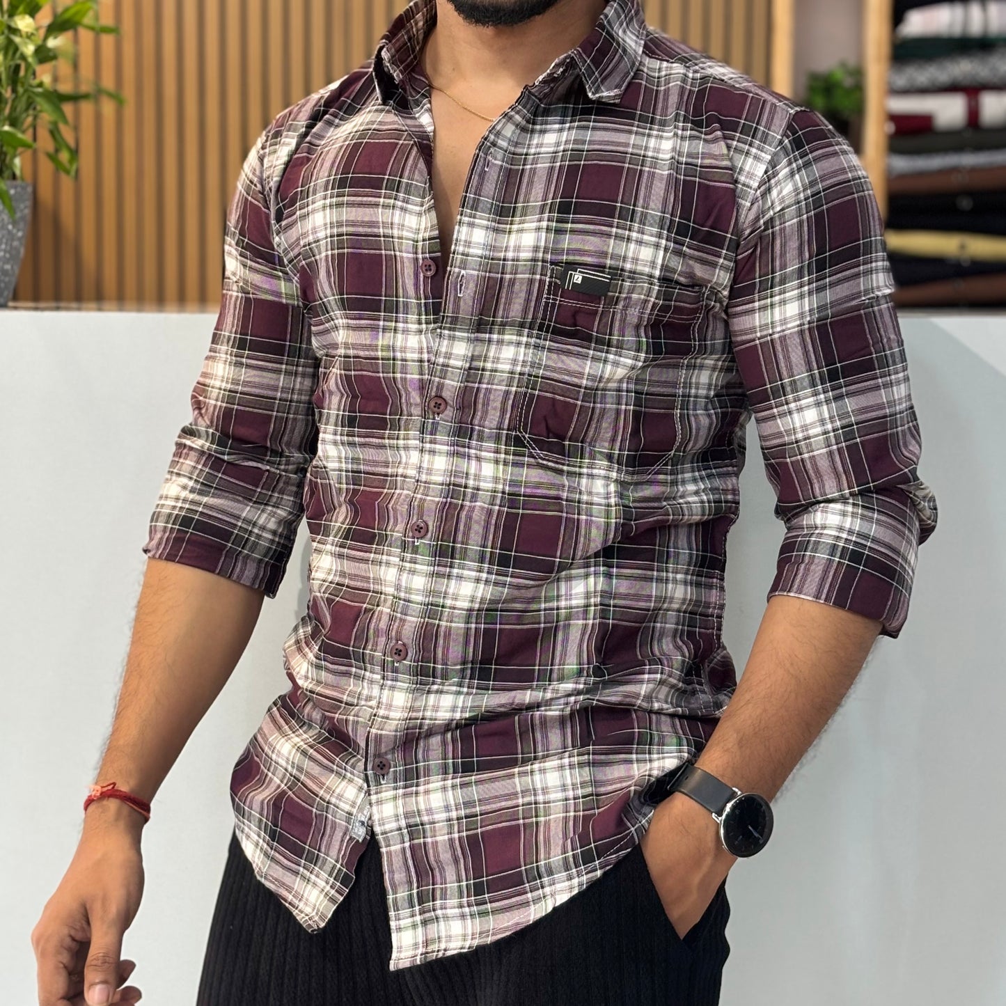 Rosewood Check Shirt