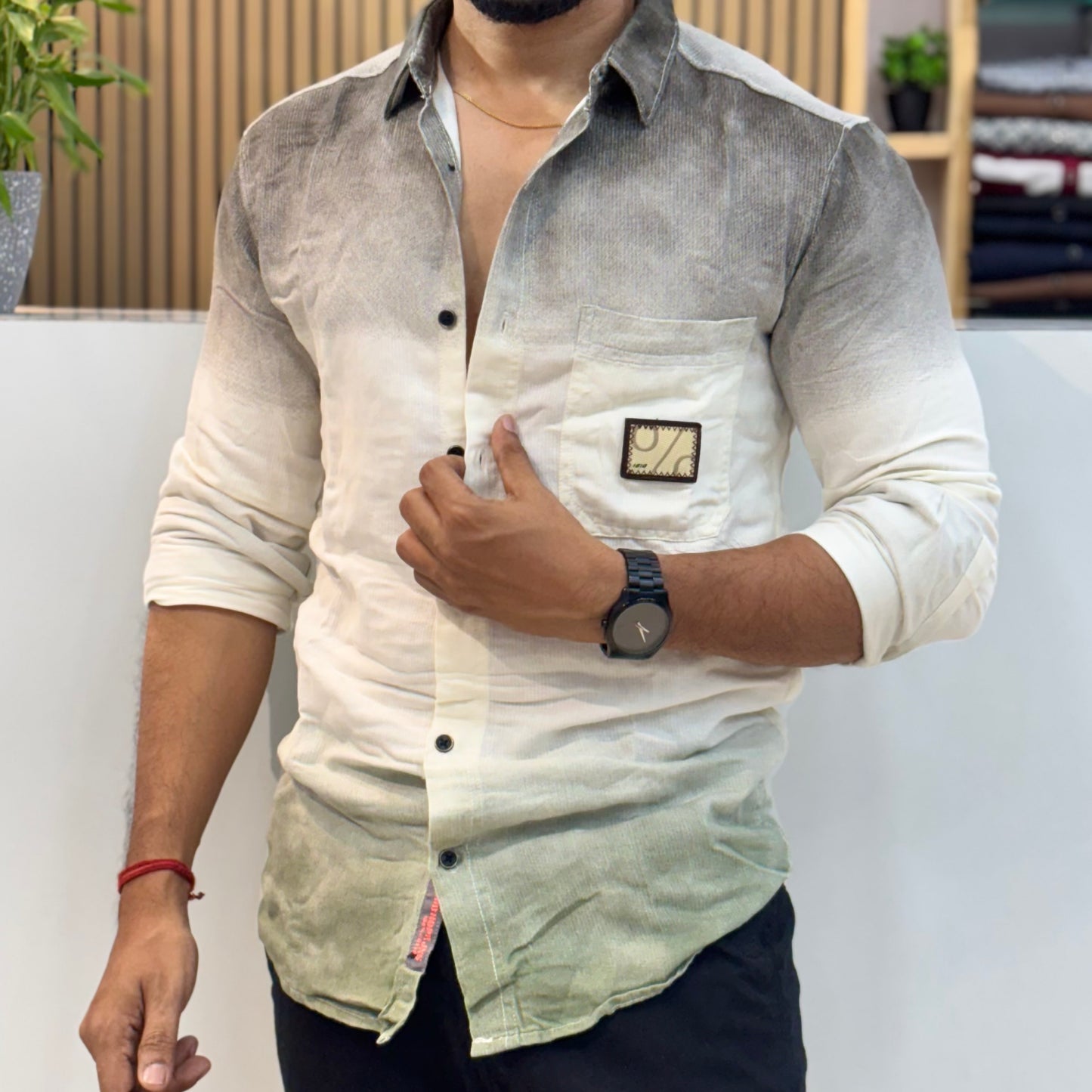 Casual Dyed Shirt