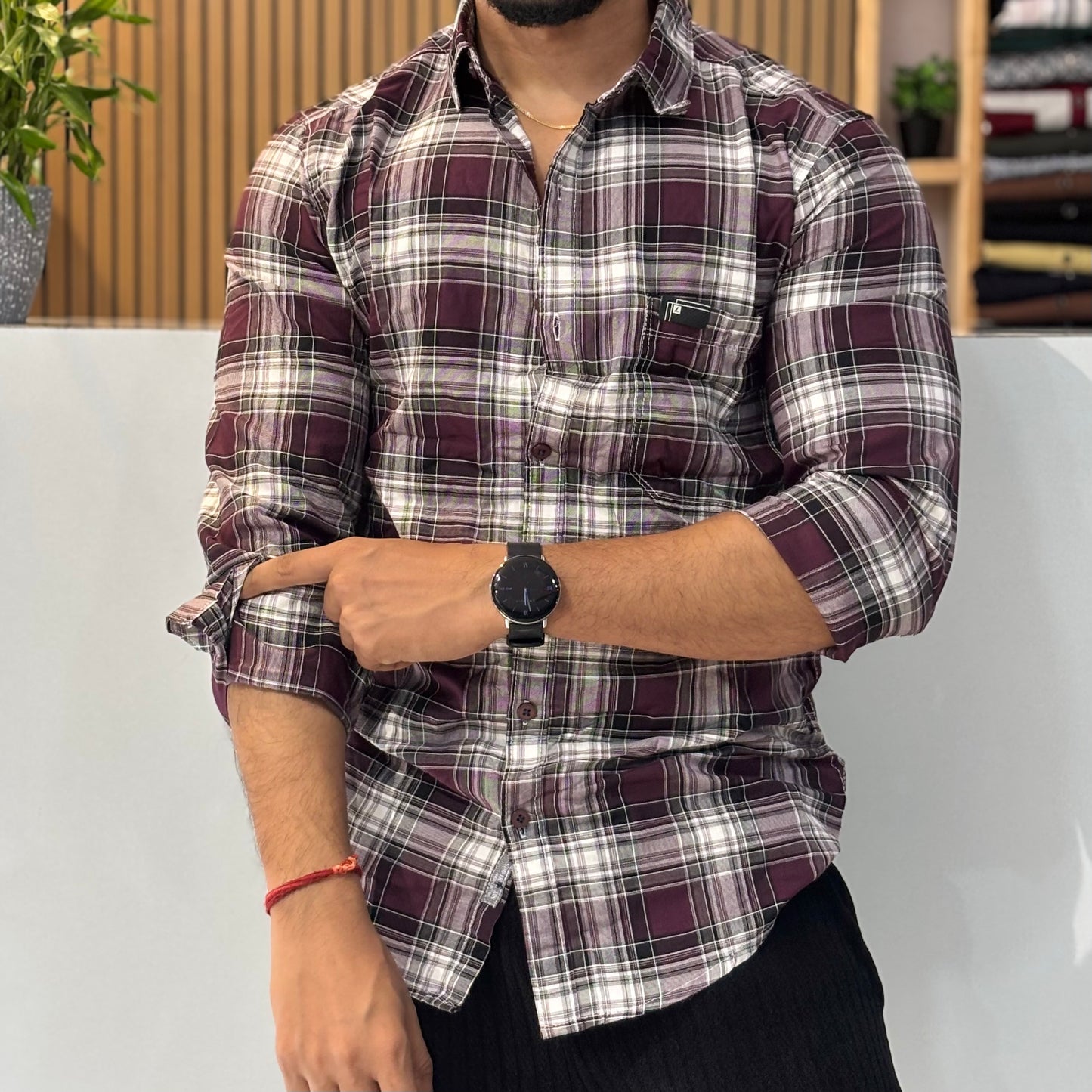Rosewood Check Shirt