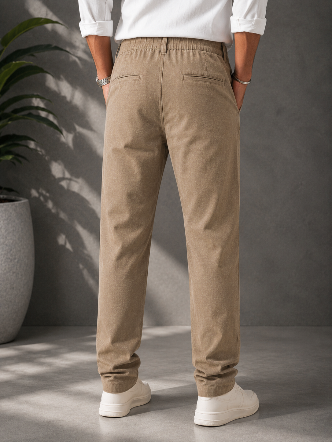Premium Linen Cotton Drawstring Pants