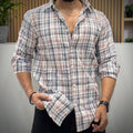 Checked Cotton Casual Shirt
