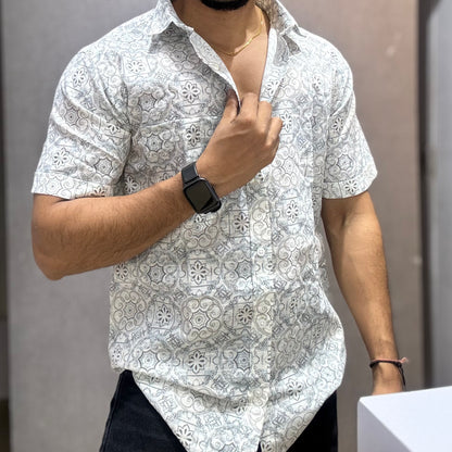 Printed Half Sleeve Shirt