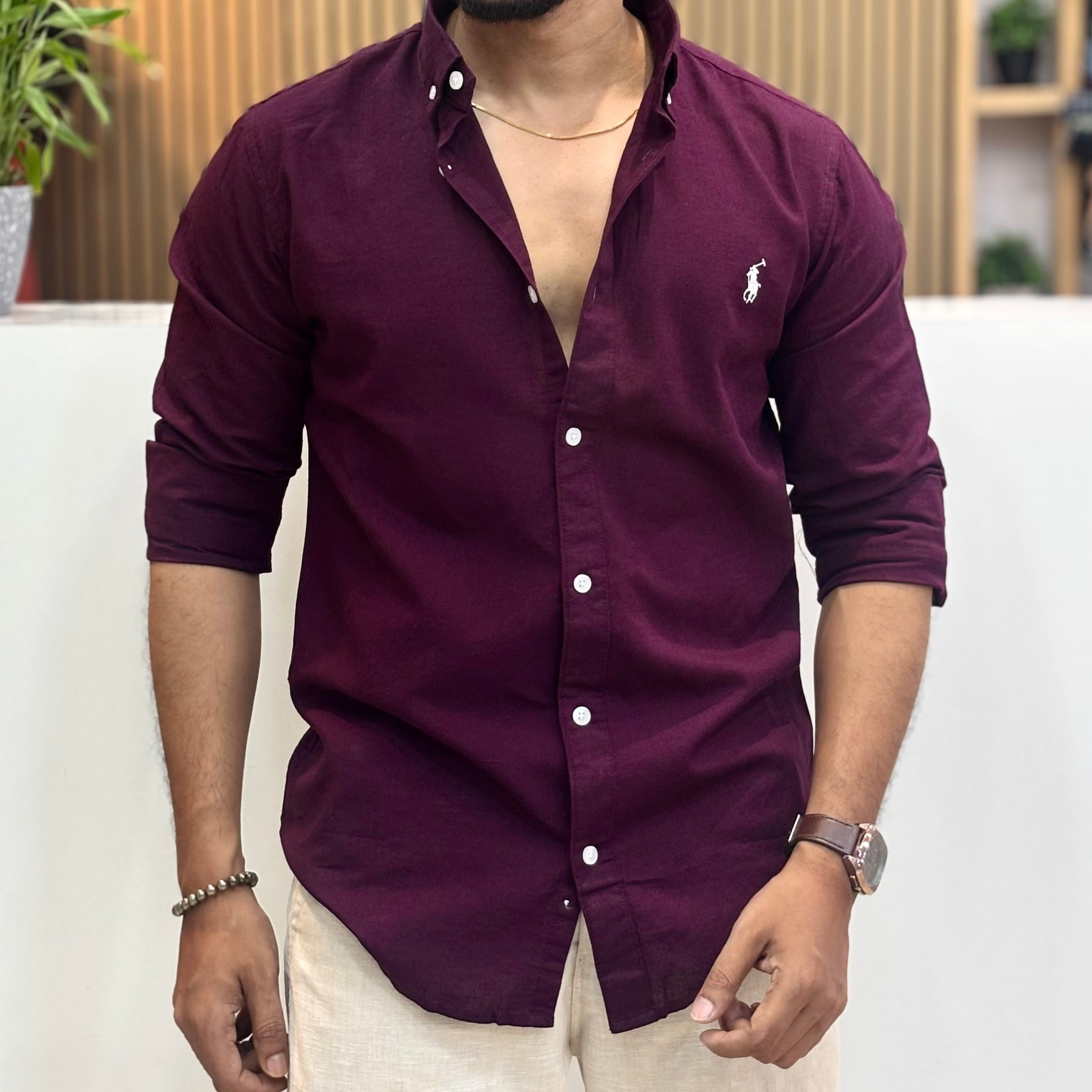 Linen Cotton Shirt for Men