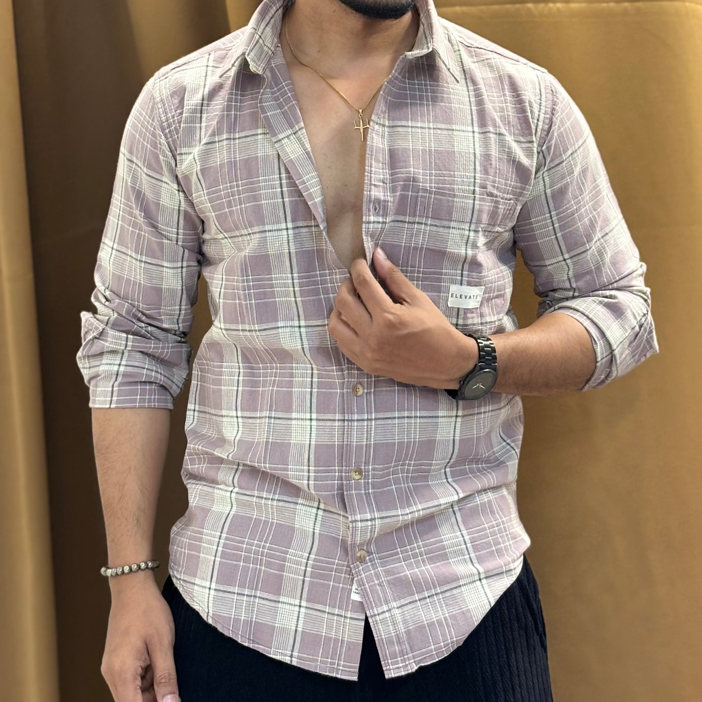 Casual Check Shirt