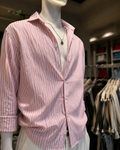 Stripe Cotton Linen Shirt