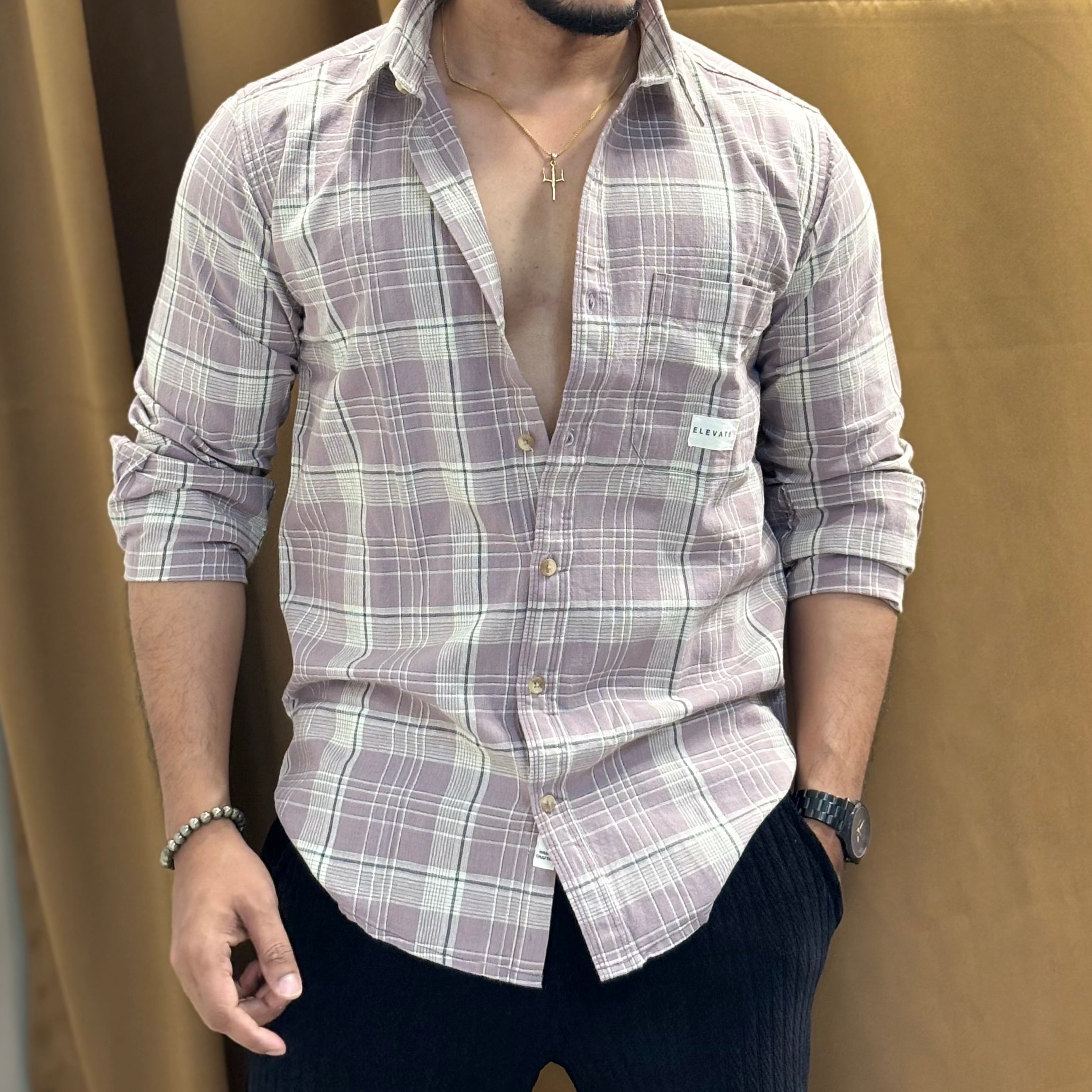 Casual Check Shirt
