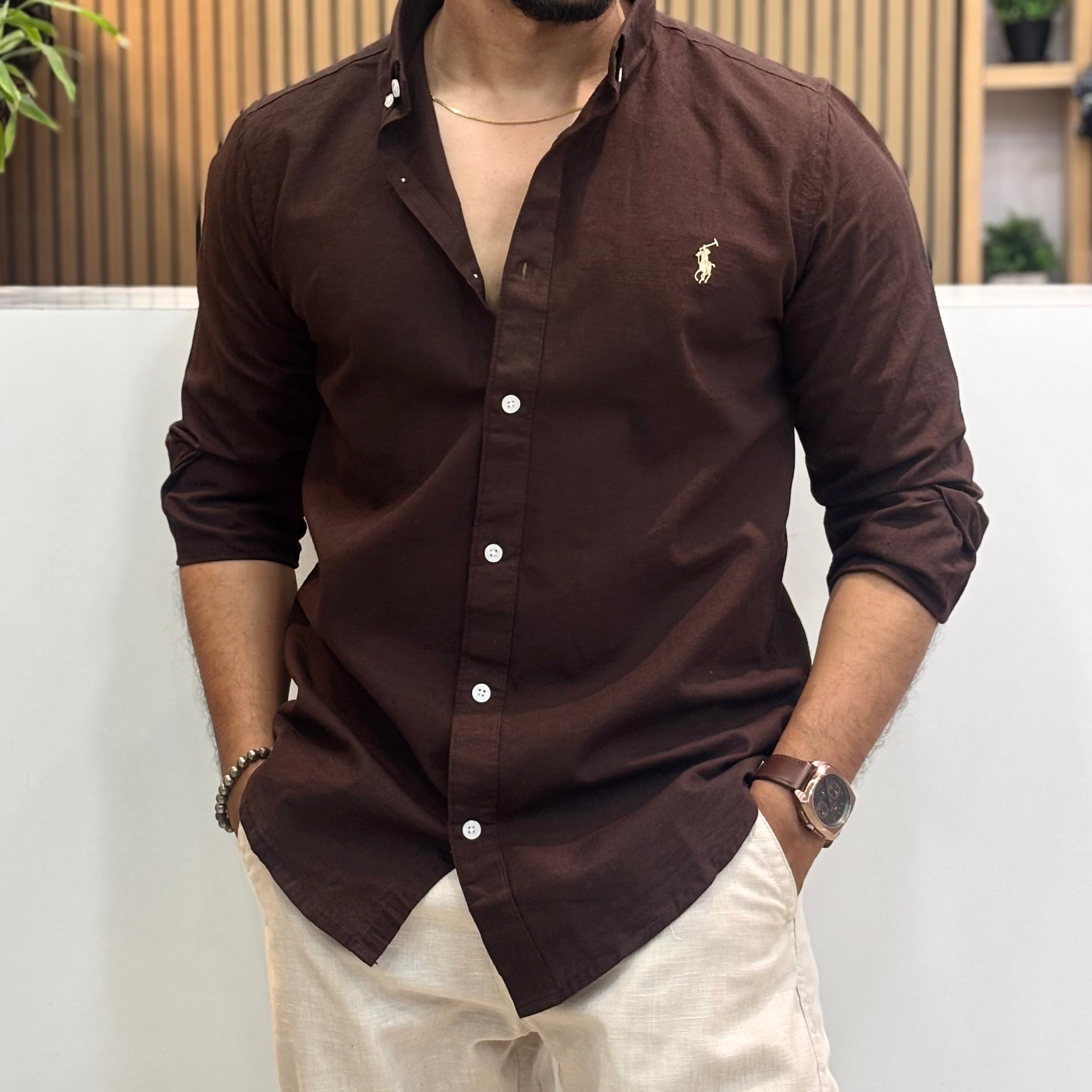 Linen Cotton Shirt for Men
