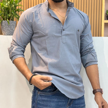 Grey IMP Short Kurta