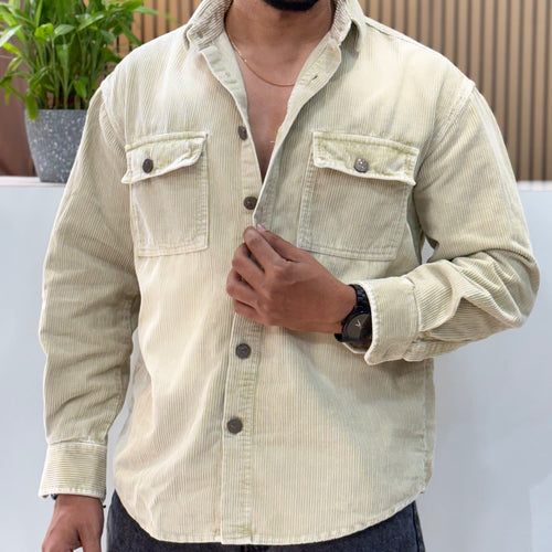 Corduroy Double Pocket Shirt