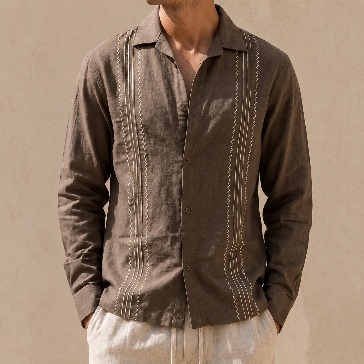 Premium Boxy Fit Linen Shirt