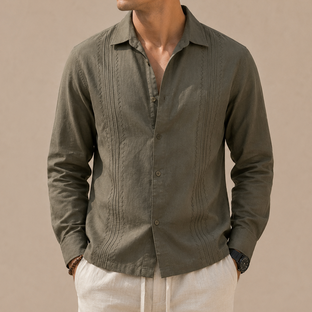 Premium Boxy Fit Linen Shirt