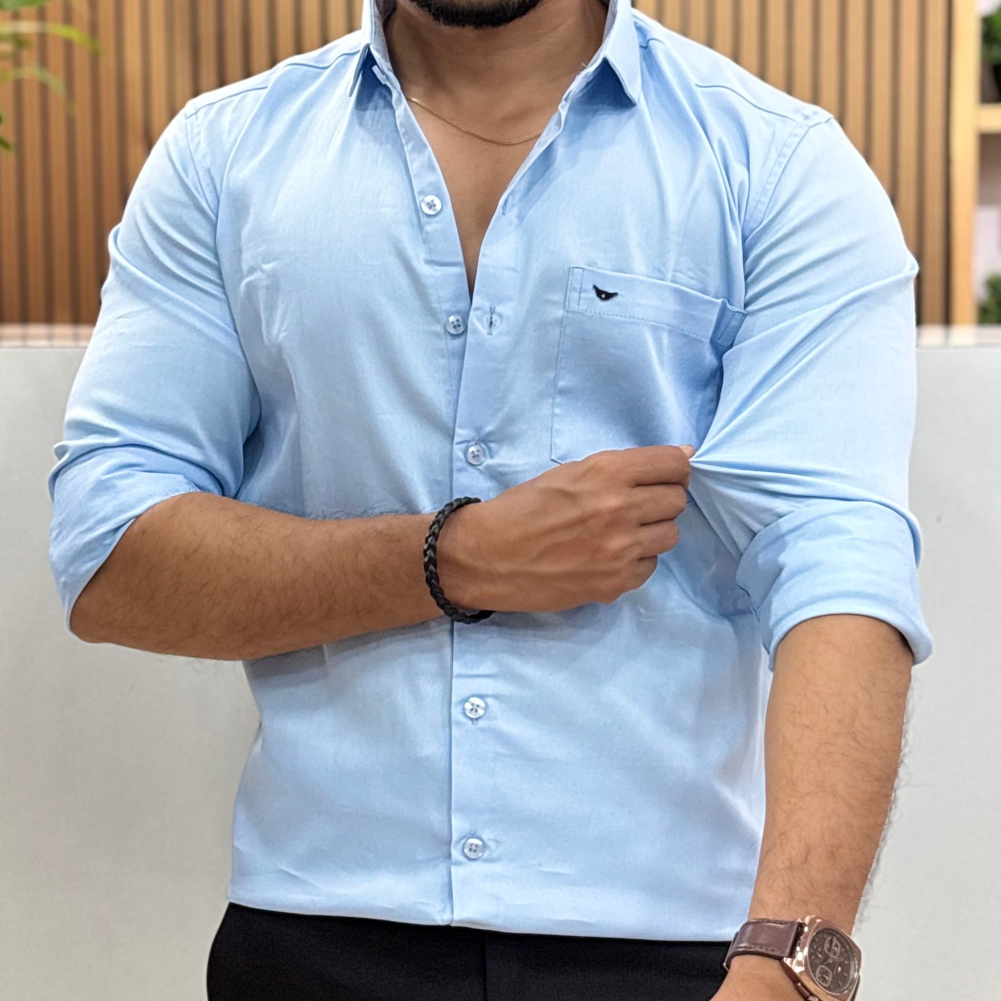 Premium Men’s Solid Shirt