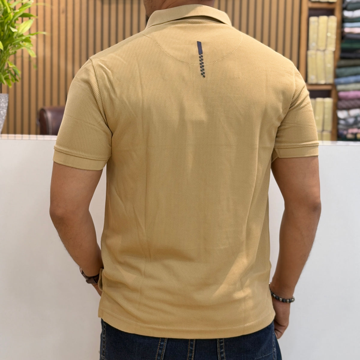 Half Sleeve Polo Tshirt- Badge
