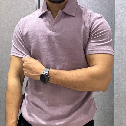 Purple Collar T-shirt