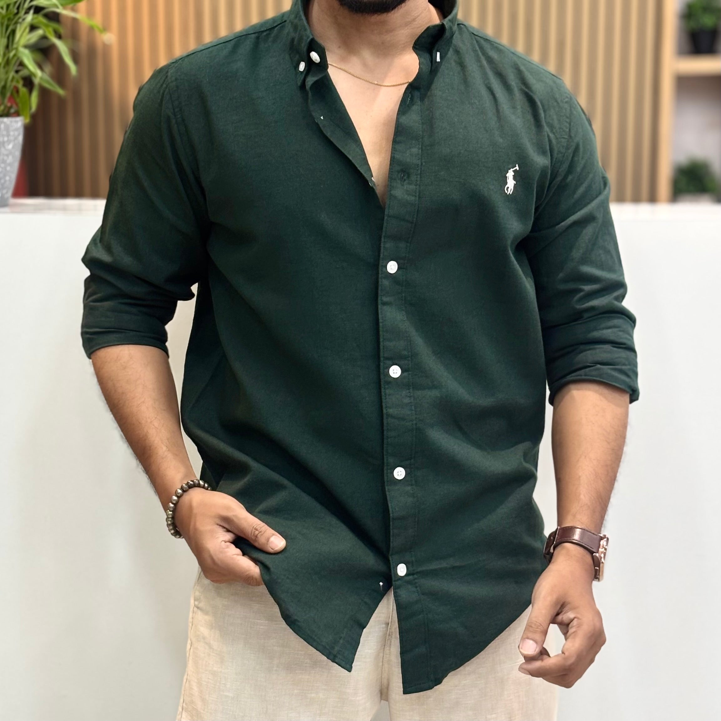 Linen Cotton Shirt for Men