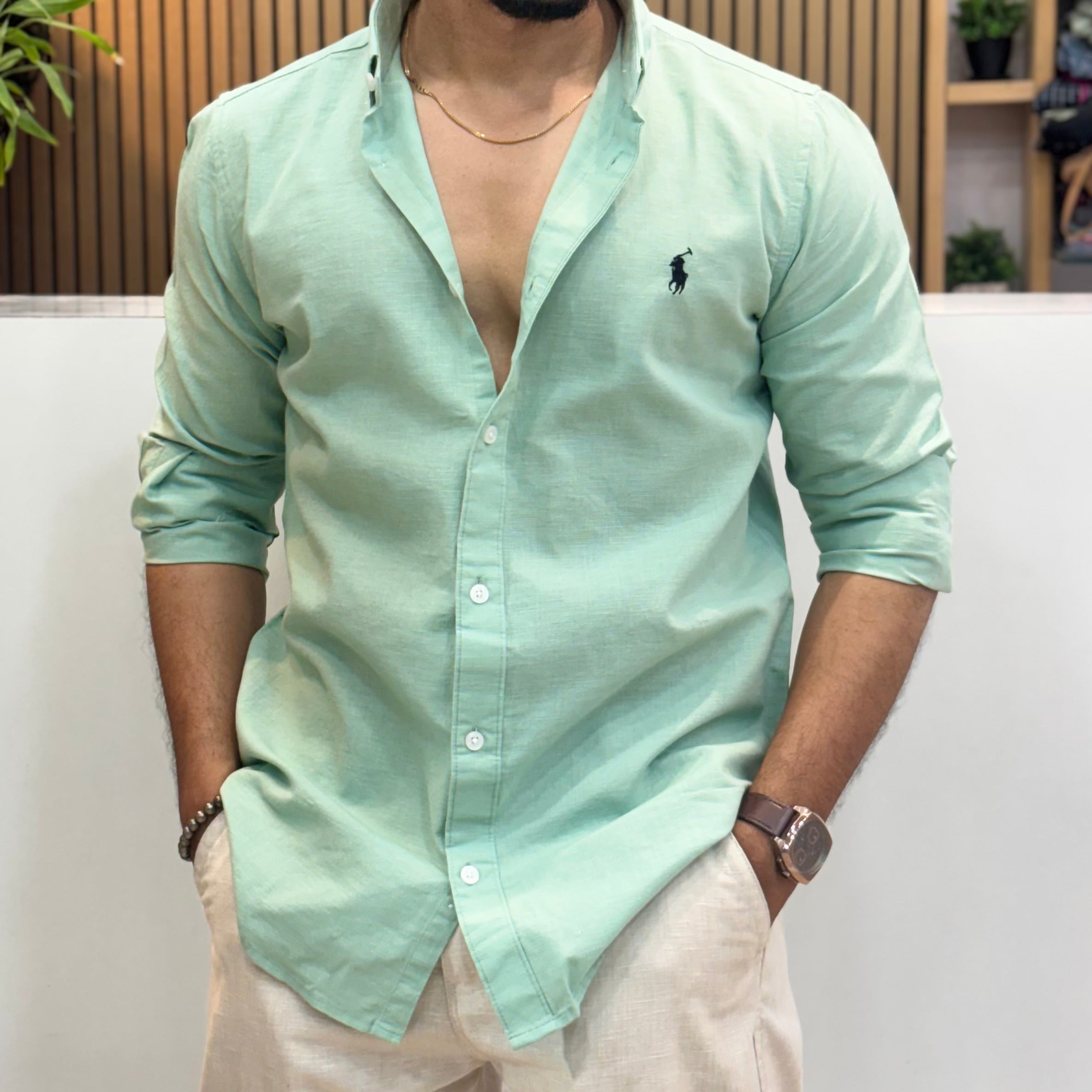 Linen Cotton Shirt for Men