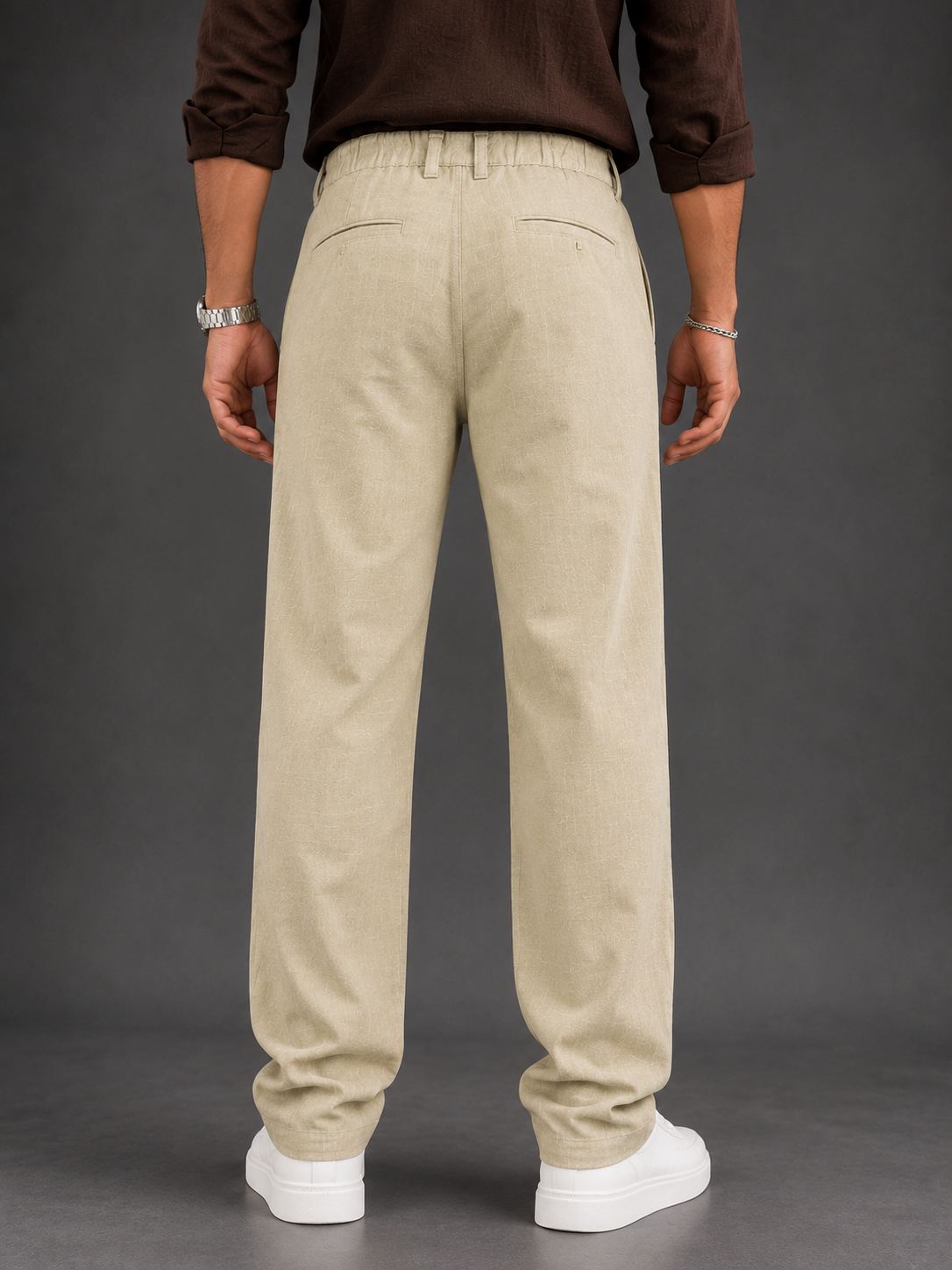 Premium Linen Cotton Drawstring Pants