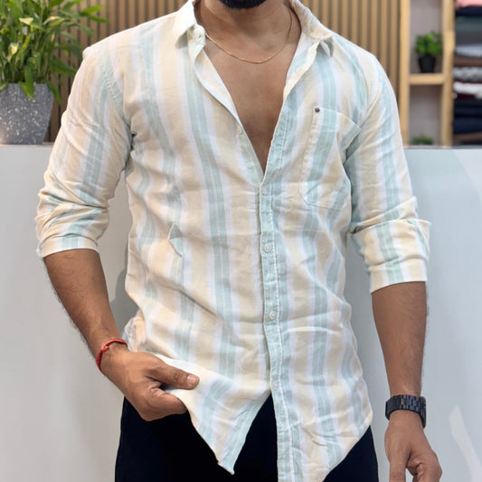 Cotton Stripe Shirt