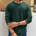 Crew Neck Full Sleeve T-Shirt – Bottle Green