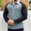 Raglan Sleeve Polo T-Shirt