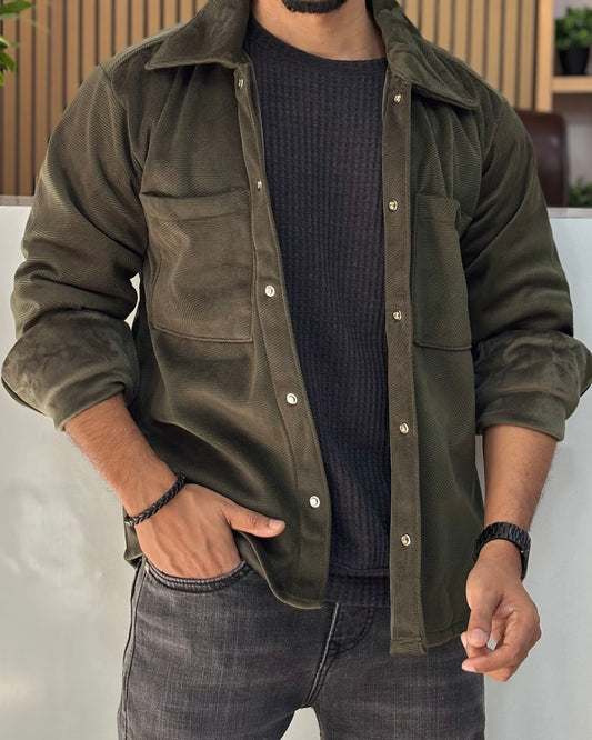 Green Corduroy Jacket