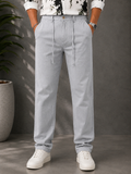 Premium Linen Cotton Drawstring Pants