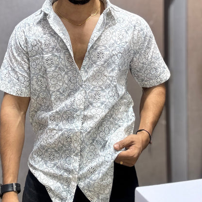 Printed Half Sleeve Shirt