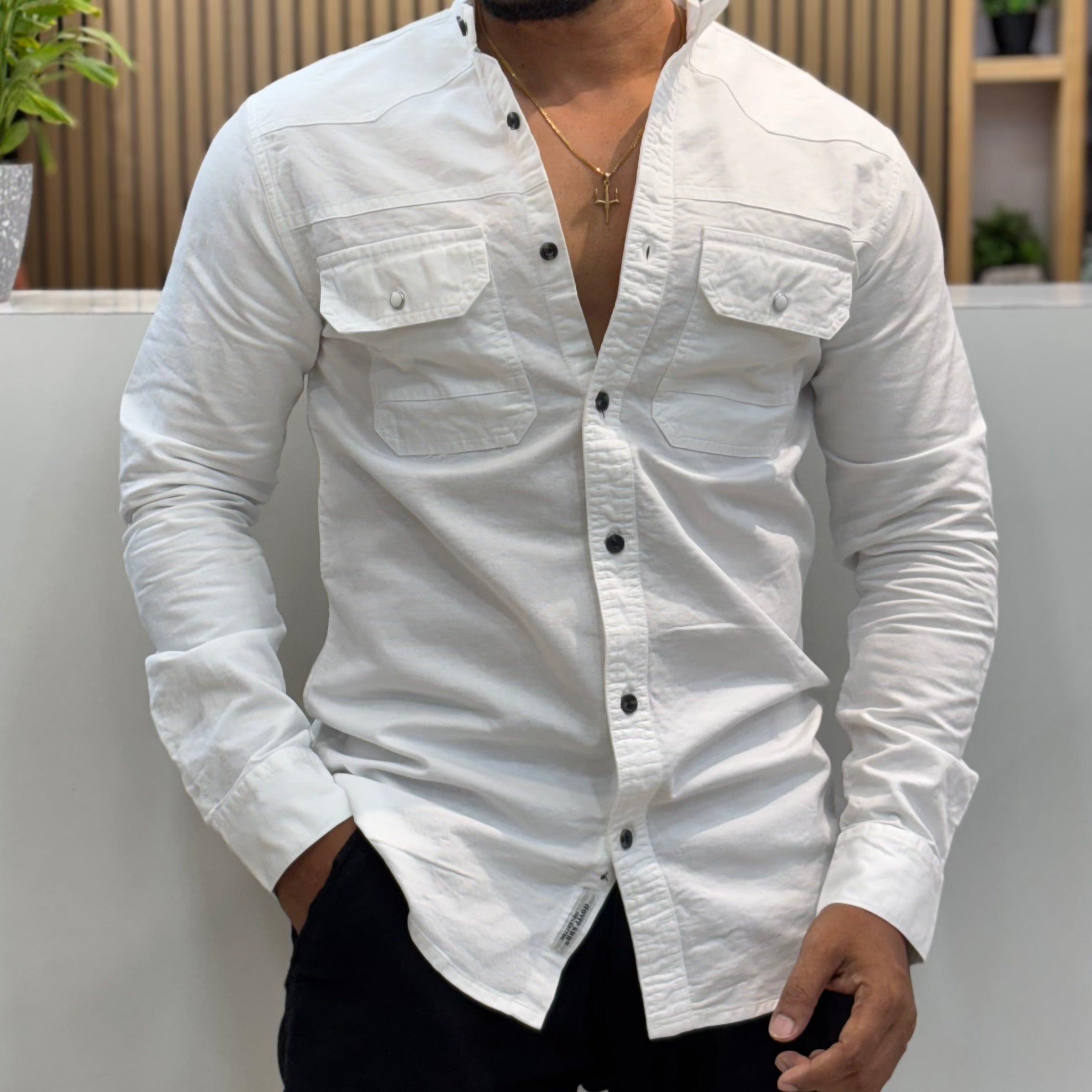 Mandarin Collar RFD Shirt