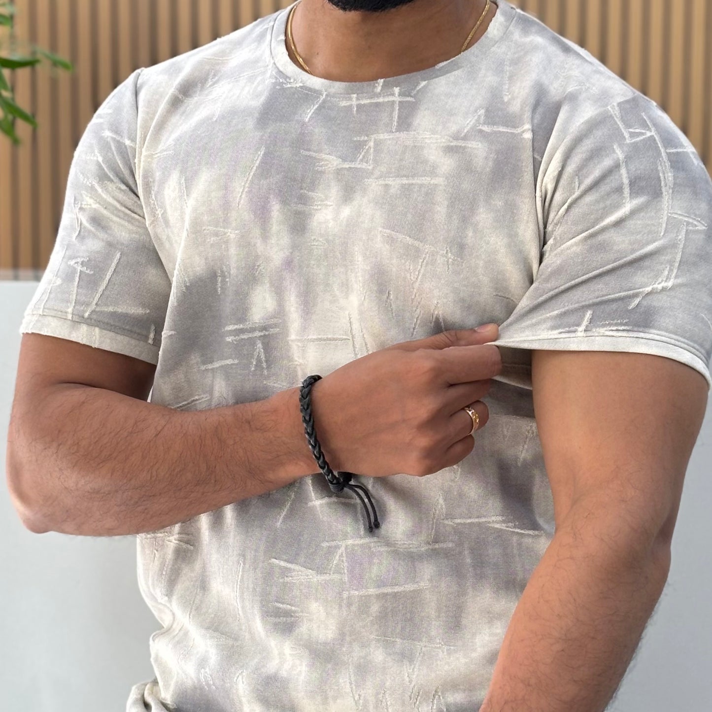 Imported Tie Dye Half-Tshirt