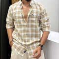 Linen Check Shirt
