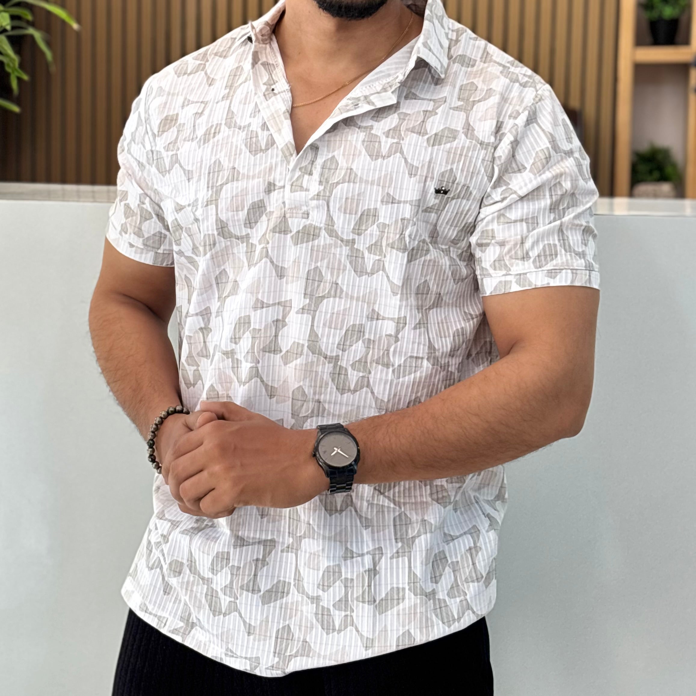 Minimal Print Summer T-Shirt