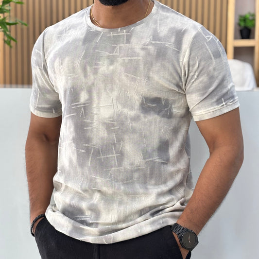 Imported Tie Dye Half-Tshirt