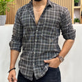 Classic Micro Check Shirt Black