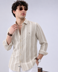 Premium Casual Shirt - Ivory