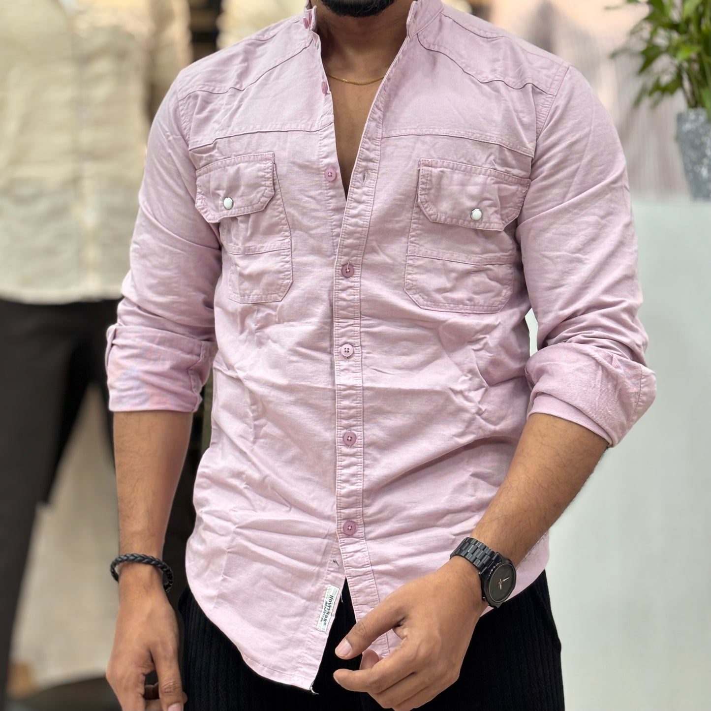 RFD Mandarin Collar Double Pocket Onion