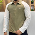 Raglan Sleeve Polo T-Shirt