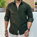 Corduroy Shirt Green