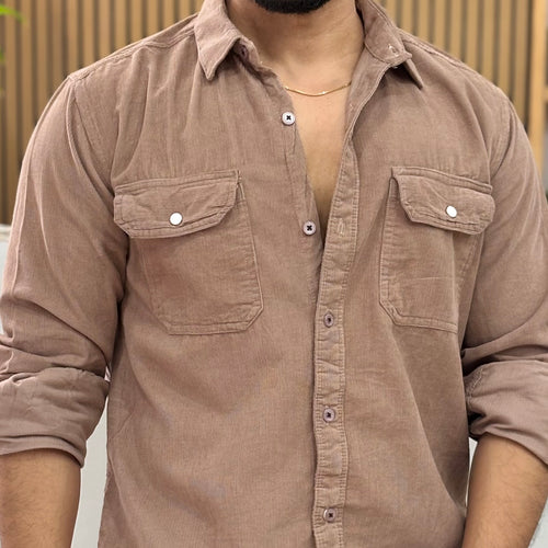 Corduroy Shirt chiku ￼