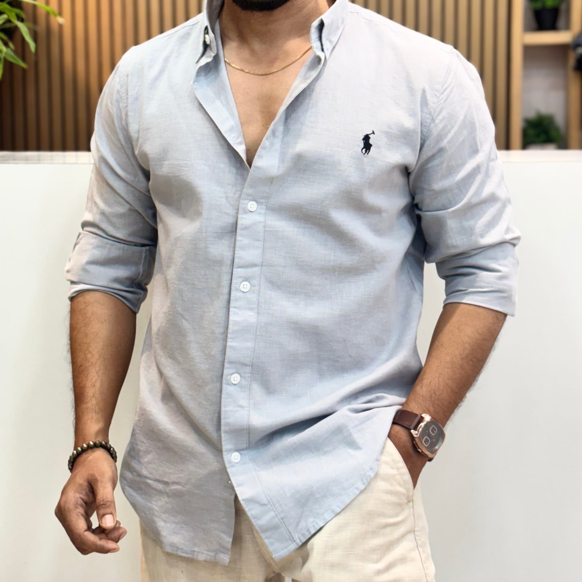 Linen Cotton Shirt for Men