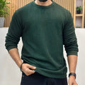 Premium Knit Crew Neck Tshirt - Green