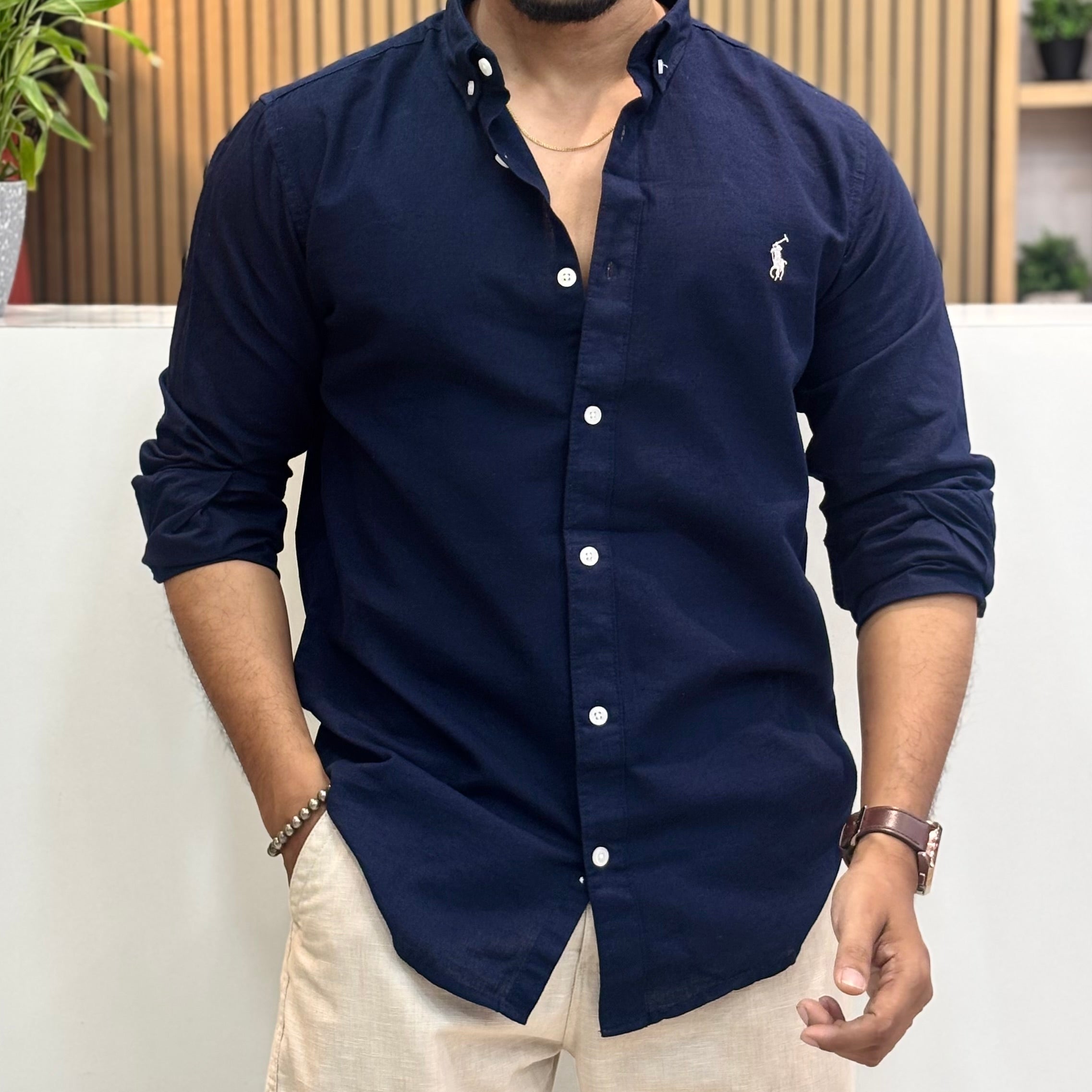 Linen Cotton Shirt for Men