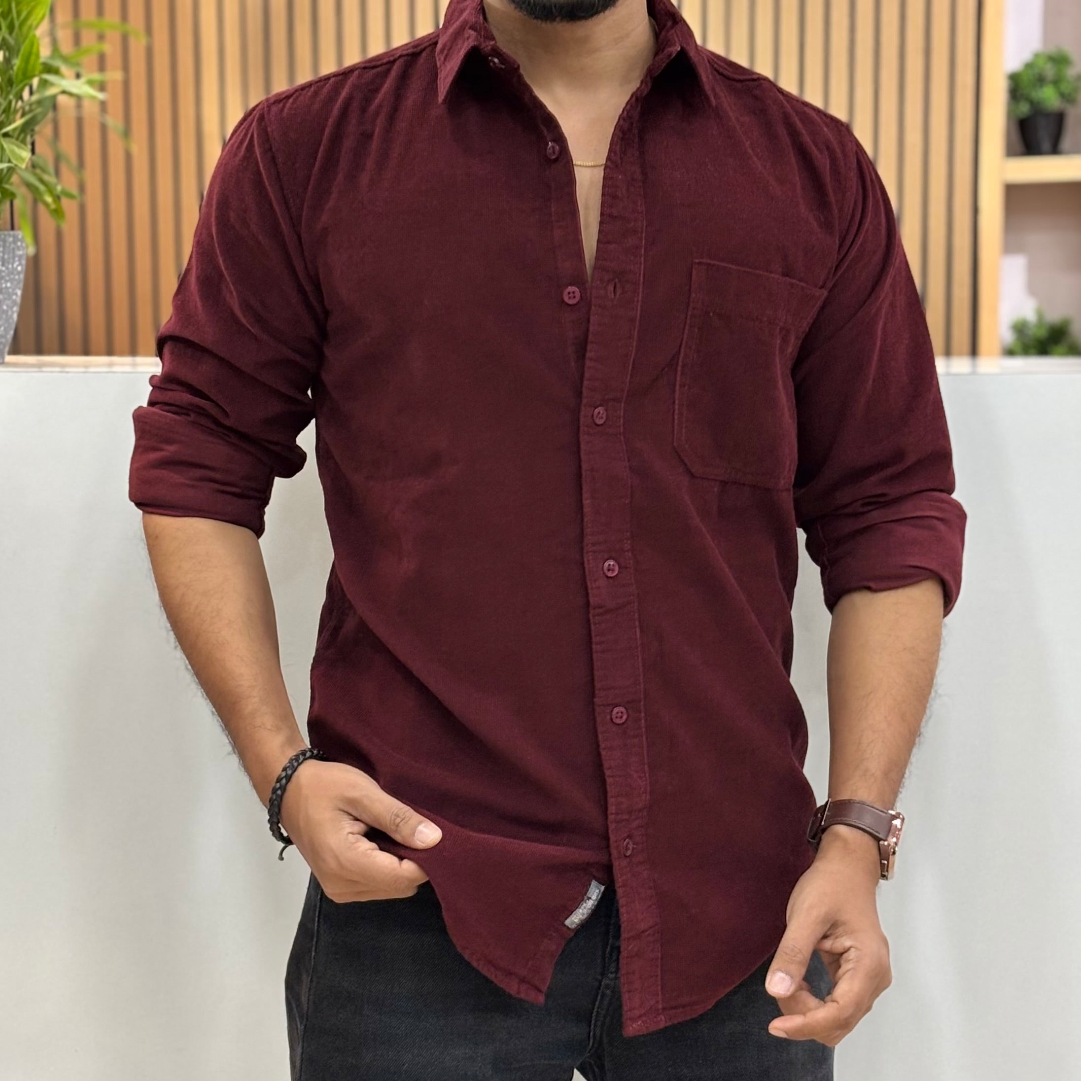 Corduroy Shirt