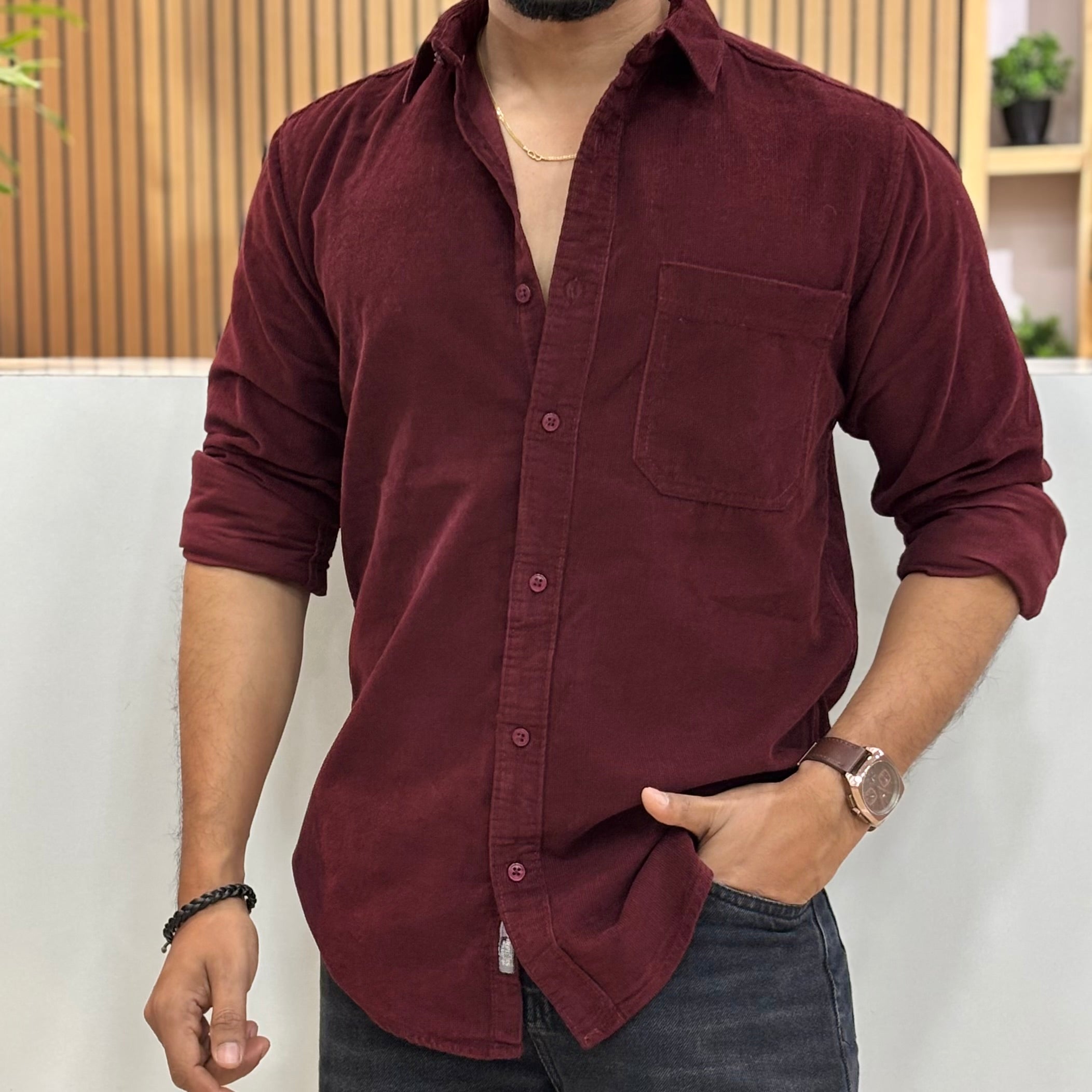 Corduroy Shirt