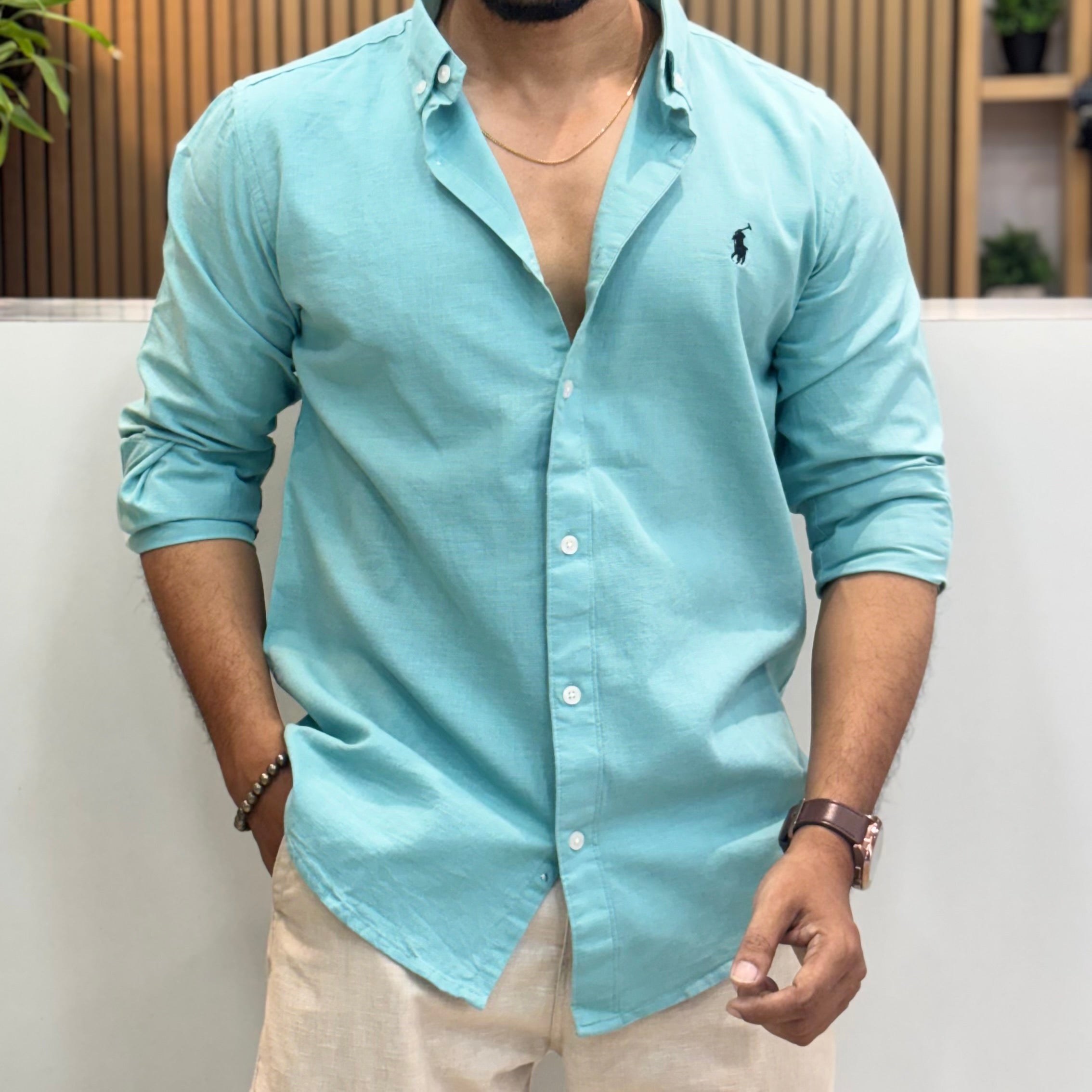 Linen Cotton Shirt for Men