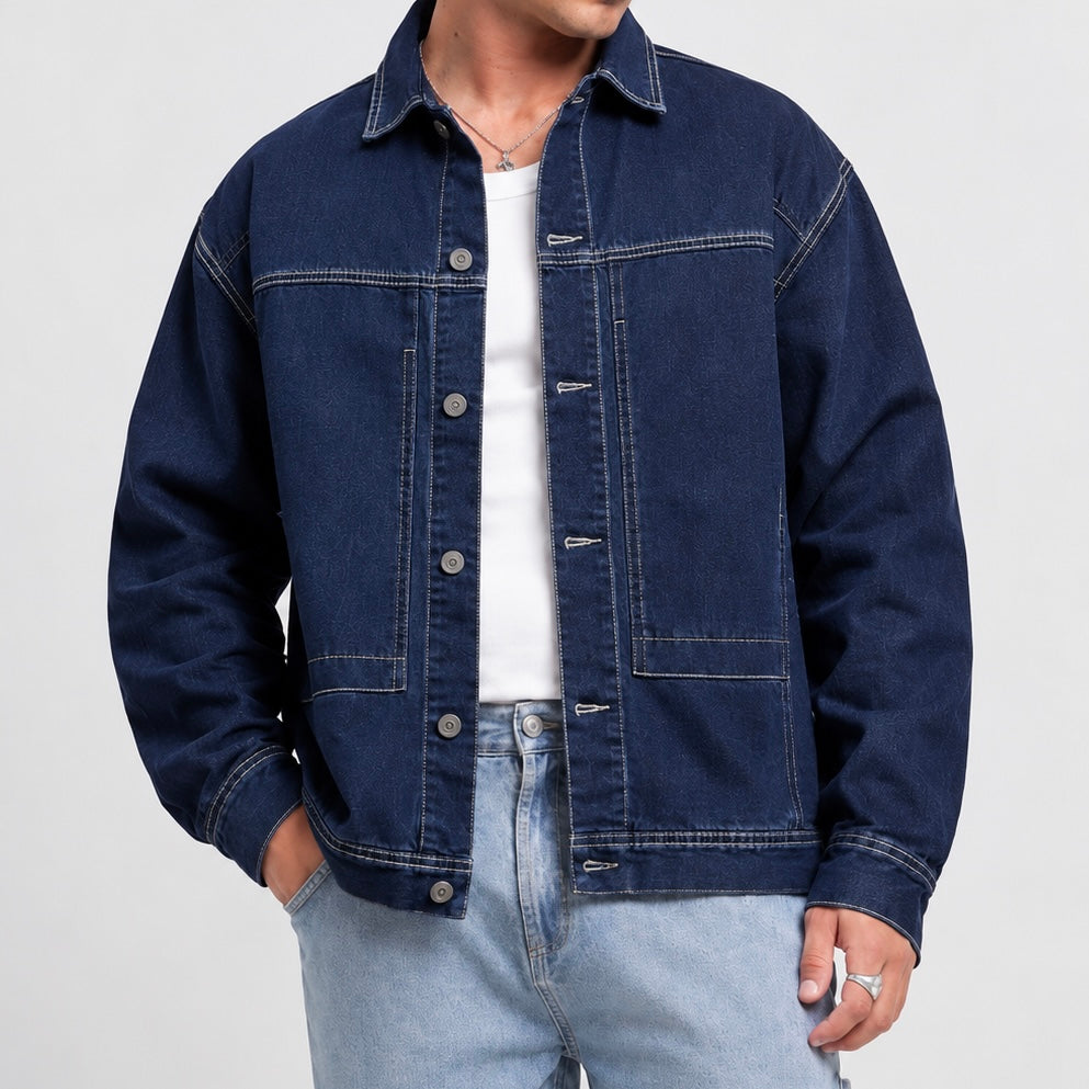 Urban Utility Denim Jacket