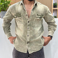 Premium Corduroy Double Pocket Shirt