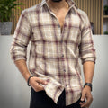 Classic Beige Check Shirt