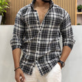 Cotton Check Shirt for Men